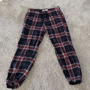 Abercrombie Plaid Flannel Sleep Pants